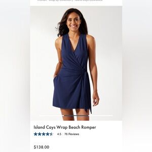 Tommy Bahama Wrap Beach Romper